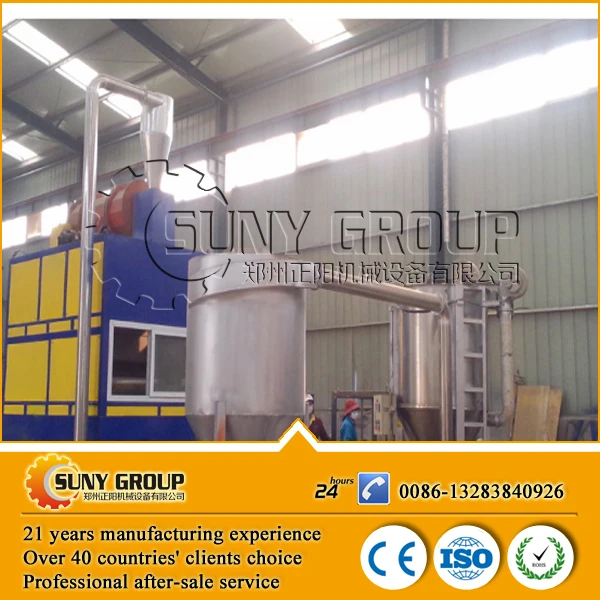 Italy technology mixed plastic PET PVC electrostatic separator/plastic sorting machine