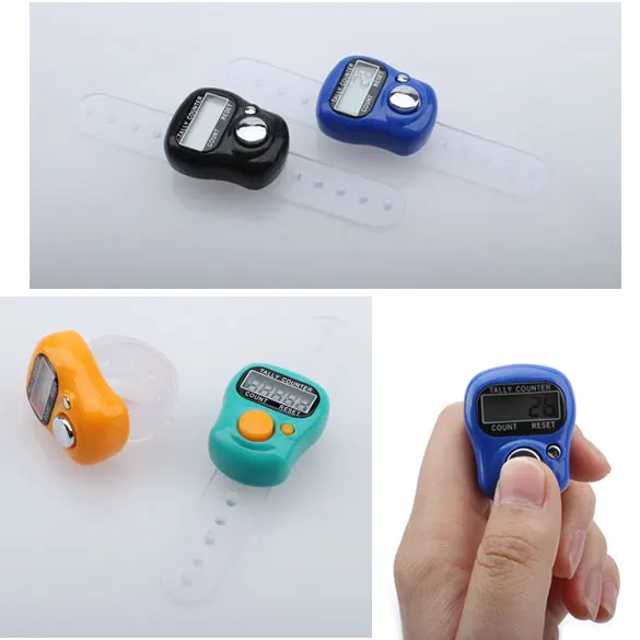 finger ring digital tally counter counting machine muslim