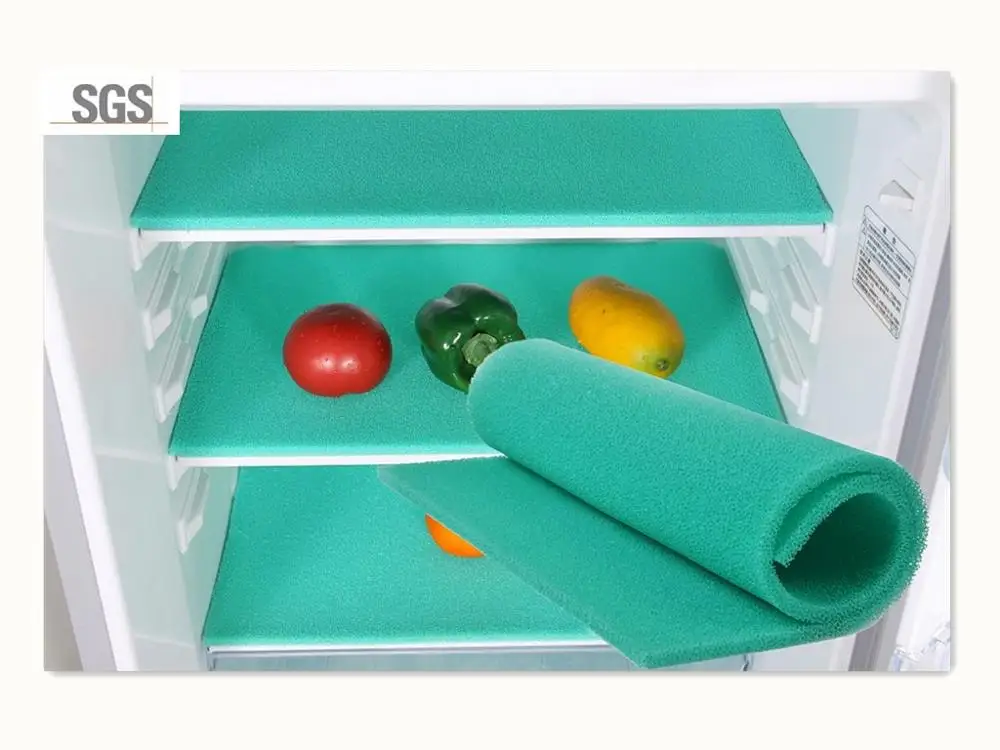 
Kitchen Mould-Repellent Fridge Mat For Fruits And Vegetable Life Extender 