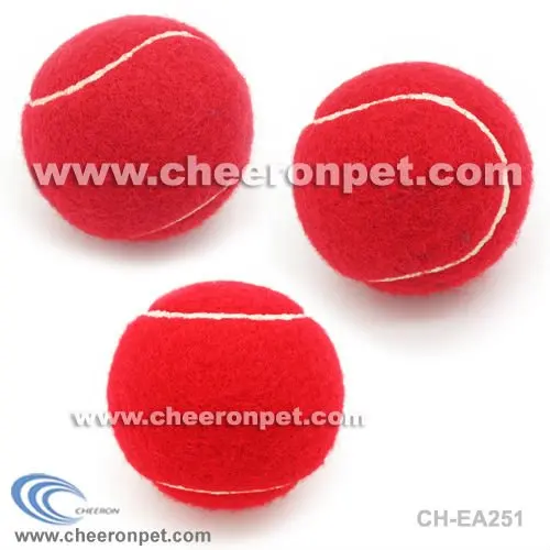 Red Color Toy Tennis Ball
