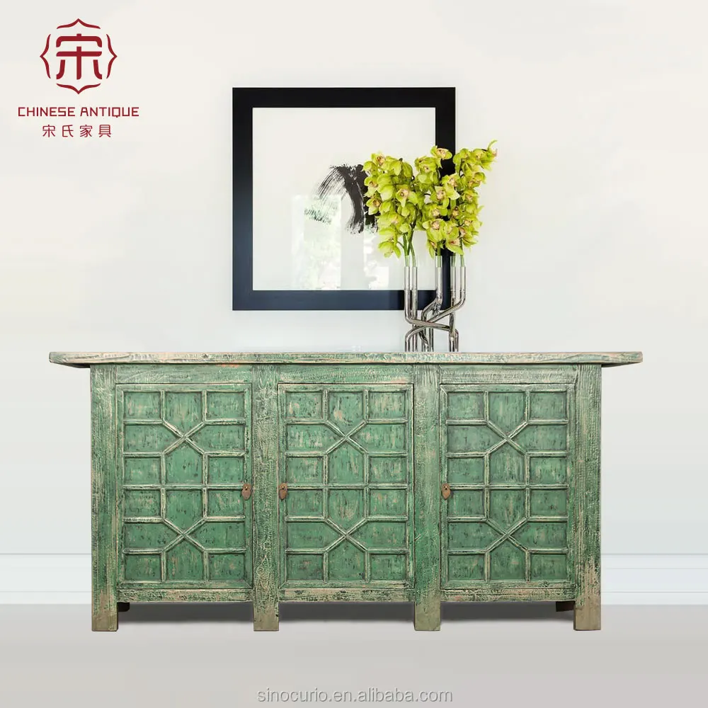 Custom antique vintage furniture solid wood home decor shabby chic furniture