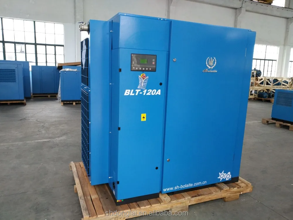 90kw lubricanted воздушный компрессор машина