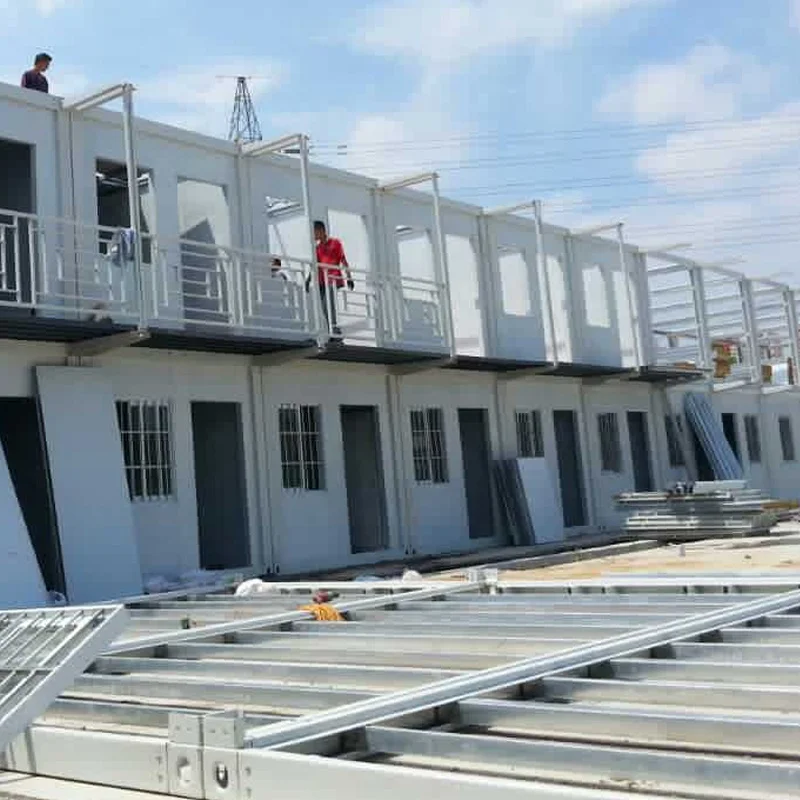 philippines quick assembling low cost mobile steel frame luxury prefabricated container house