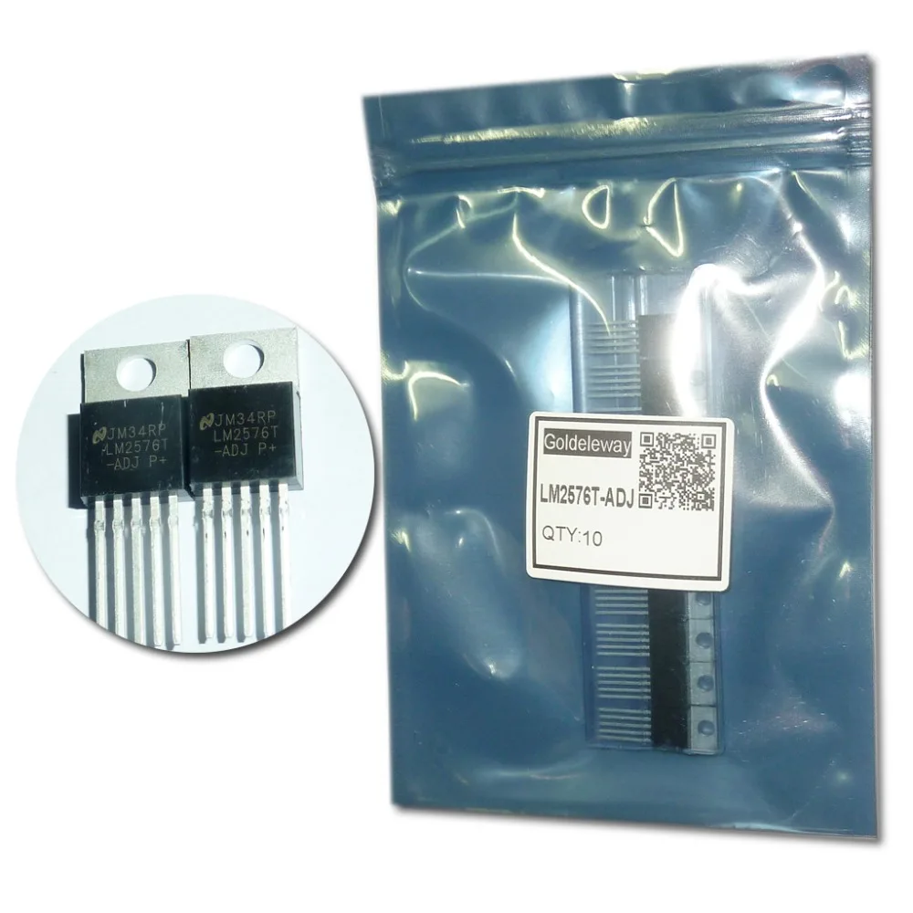LM2576 LM2576T LM2576T-ADJ TO-220 Регуляторы Напряжения-Импульсные Регуляторы 3A STEP-DOWN VLTG REG