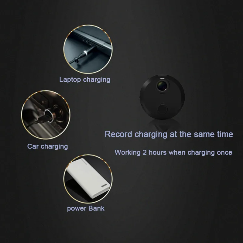 HDQ15 Mini WIFI Camera with Motion Sensor Night Vision Kids Baby Cam 1080P Camera de Surveillance Wifi CCTV Cameras with DVR