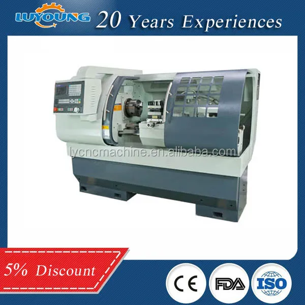 Fanuc, Siemens управления токарный станок с чпу машины CK6136