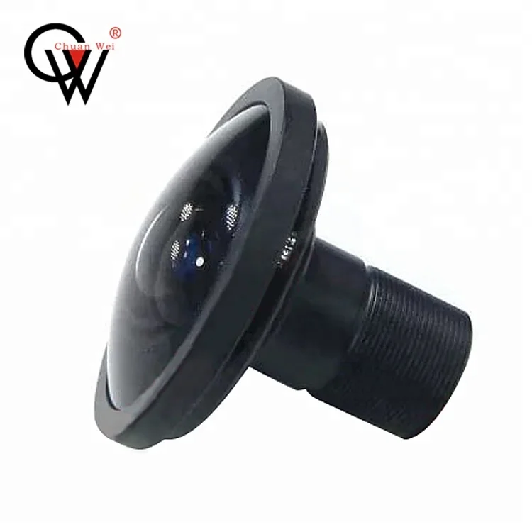 High Quality Wide Angle Lens 1.58mm F2.0 8MP Fisheye Lens CCTV Lens