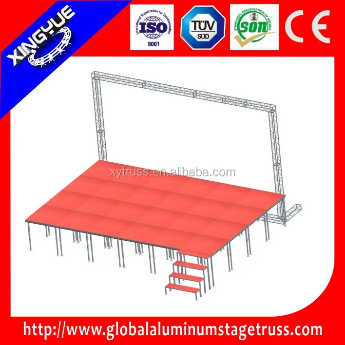 24x16ft алюминиевый открытый этап свадьбы