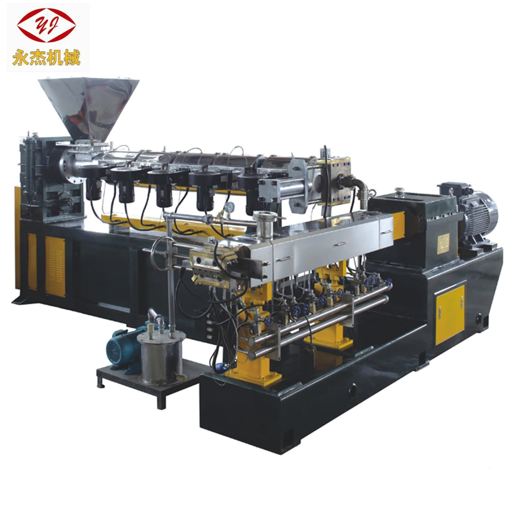 Double Screw Extruder POM XLPE PVC Compound for Granulating