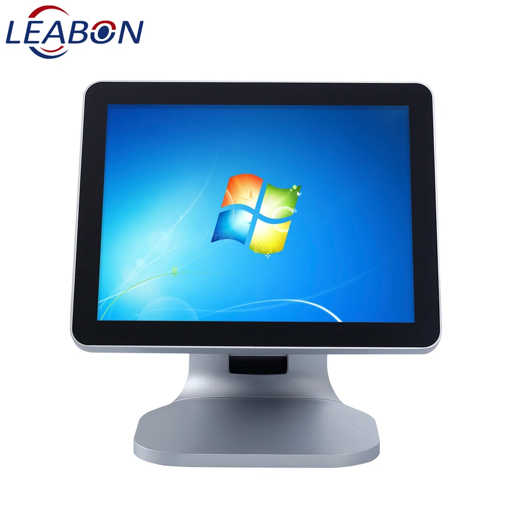 Aluminum Epos Hardware Flat LCD Touch Screen Retail Windows POS Terminal
