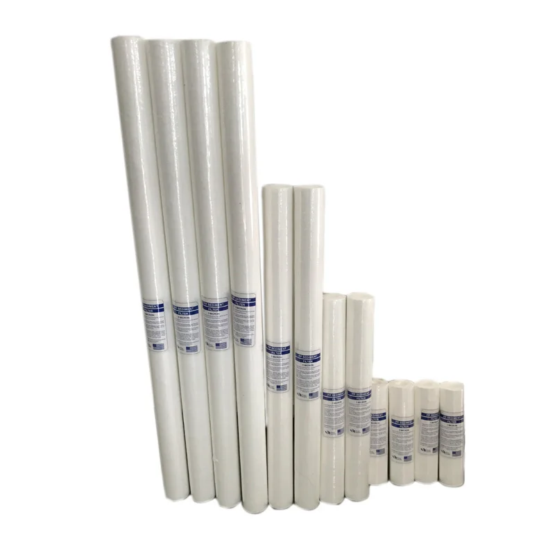 40 inch 5 micron woven pp sediment  water  filter cartridge