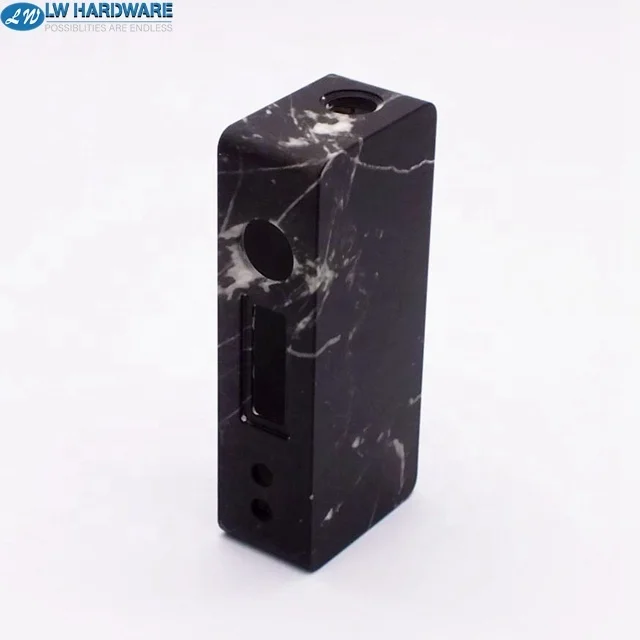Custom cnc milling part machining aluminum anodised  box mod enclosure