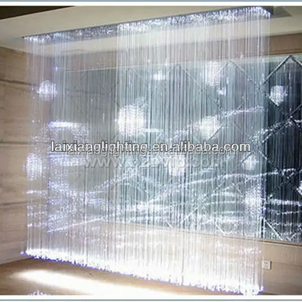 Curtain New Noncept best sale model luxury hotel curtains in 8 colors 45W LED engine