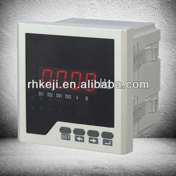 3 phase current voltage frequency meter
