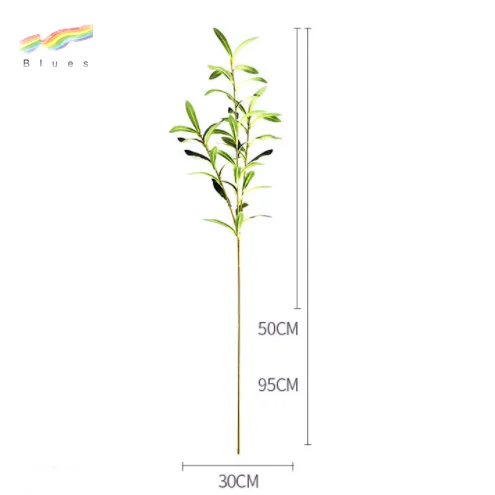 Artificial olive leaves wholesale