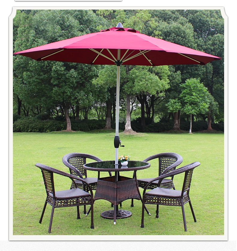
High quality cast Cheap Custom aluminum wicker furniture from NINGBO supplier dining chair banquet dining chair 