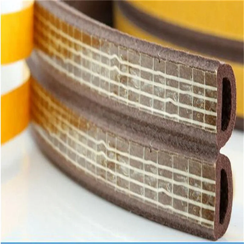 Заводская уплотнение двери полосы с 3 м самоклеющиеся поддержал/резиновой подошве бампера для губ Универсальный уплотнение