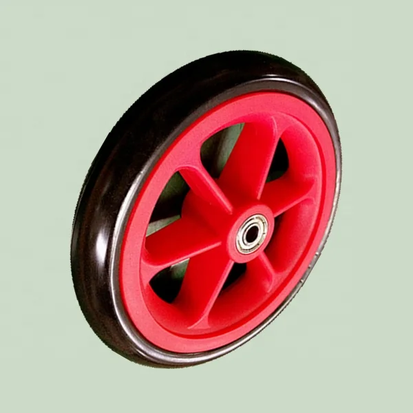 7 дюймов полиуретановая пена коляска колеса пластиковые колеса