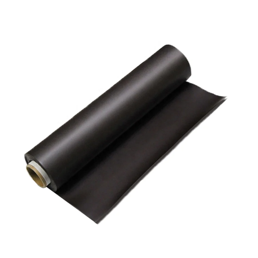 High grade plain rubber Magnetic sheeting rolls with UV back coating