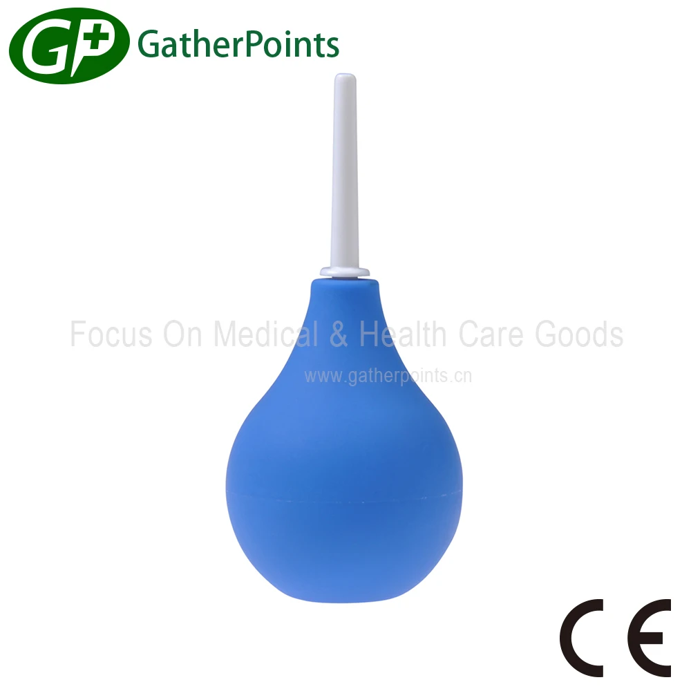 
Blue Enema Bulb and Rectal Syringe 224ml 7oz 