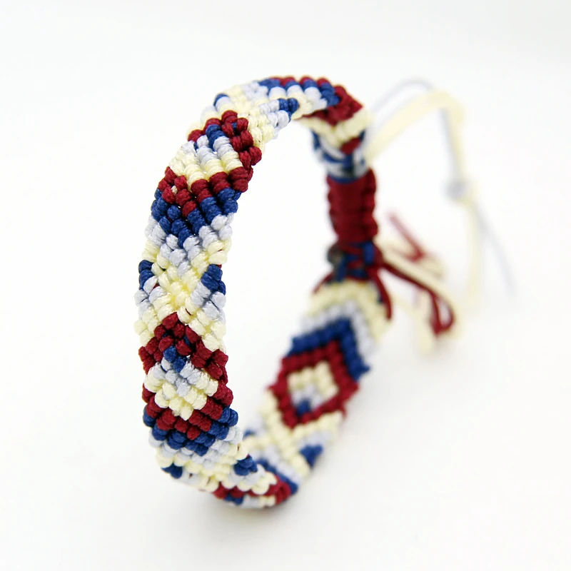 Indian jewellery cool school style handmade adjustable boy hand bracelet