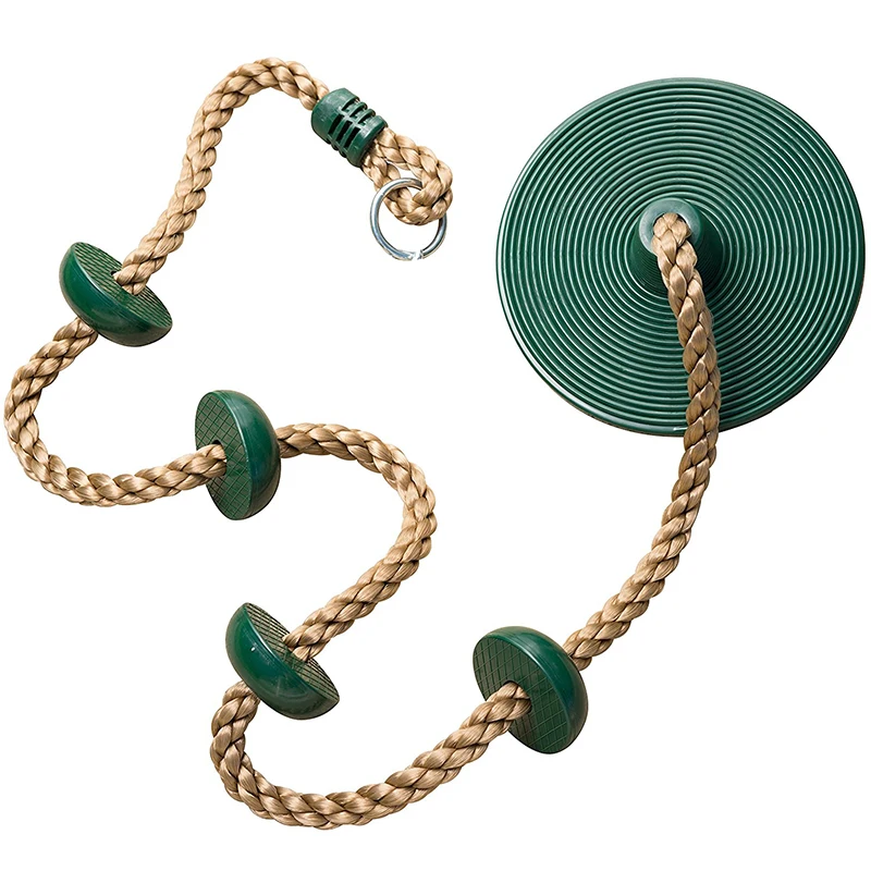 
Colorful tree disc swing with big disc bottom 