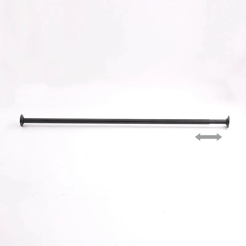 Stable Metal Pipe Wall Mounted Tension shower curtain rod