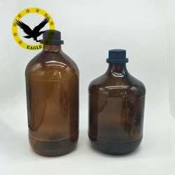 Iran 2500ml 2.5L amber glass chemical reagent bottle