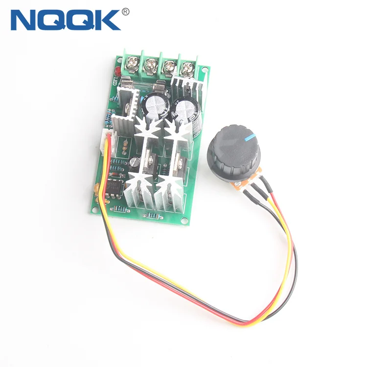  Регулятор скорости вращения двигателя постоянного тока 12V24V36V48V высокой мощности PWM контроллер 20A