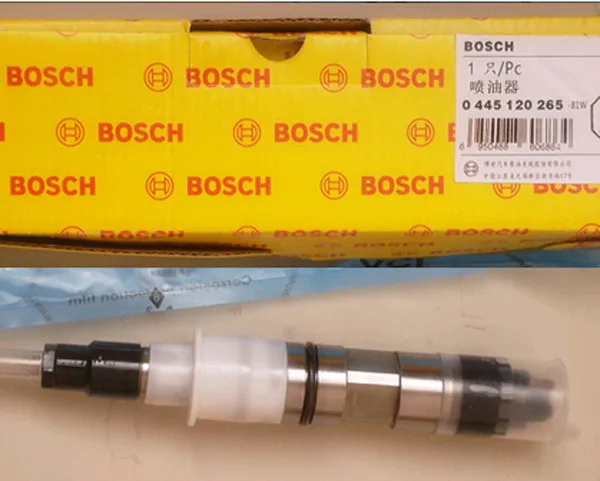 Original diesel injector 0445120265 for WP12, 612630090001