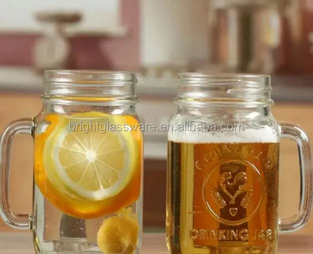 Оптовая продажа, тисненый логотип, квадратная стеклянная банка, каменная ручка, бутылка с крышками и соломинкой