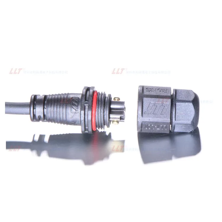 ЛЛТ L20 2Pin molde с кабель водонепроницаемый разъем