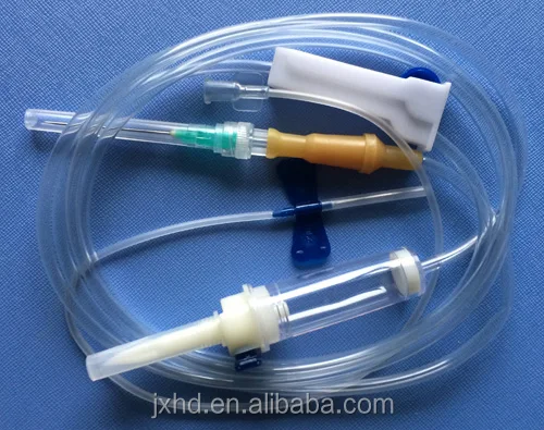 DEHP Бесплатный инфузионный набор для одноразового использования