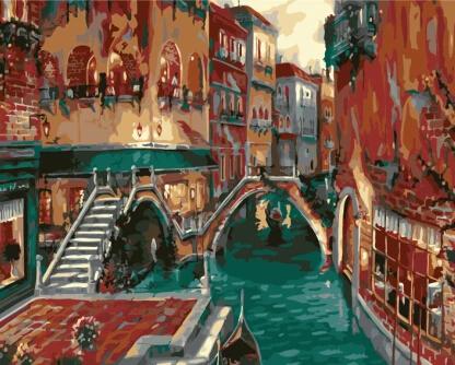 Раскраски по номерам на холсте в китае (DIY) по размеру 40*50см