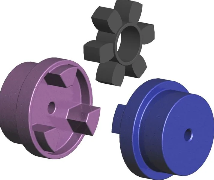 Inner Holes 8mm+10mm Diaphragm Coupling Coupler Double Disc Flexible Couplings D26mm Servo Motor