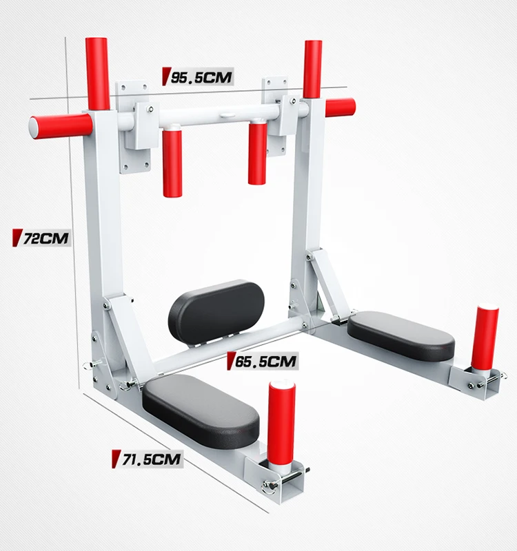 Eco Friendly 2019 factory wholesale foldable pull up bar dip station portable wall mounted home use