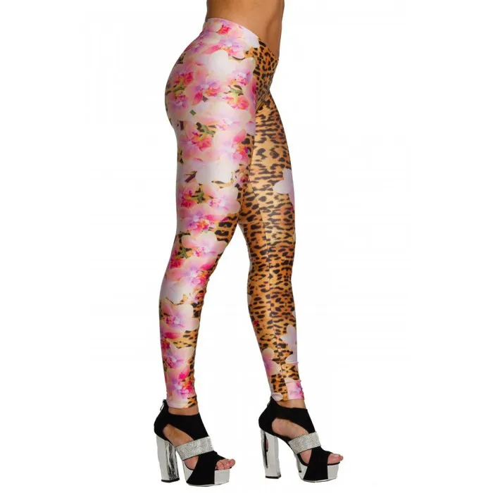 
 Women printed high waist butt lifter leggings  