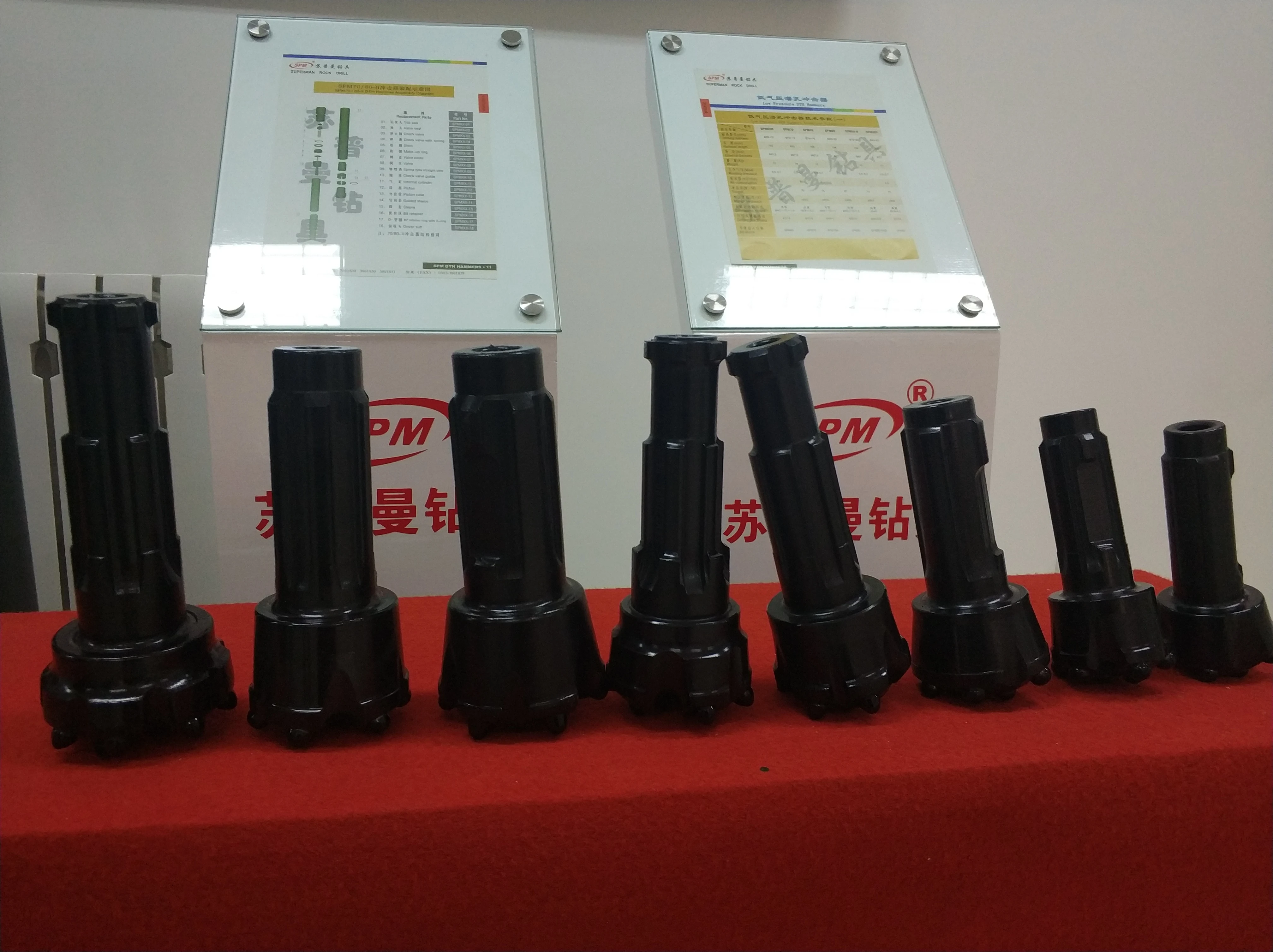 
SPM110 CIR110 4inch 130mm DTH Hammer hard carbide tungsten carbide drill rock bit / drill rock bits 