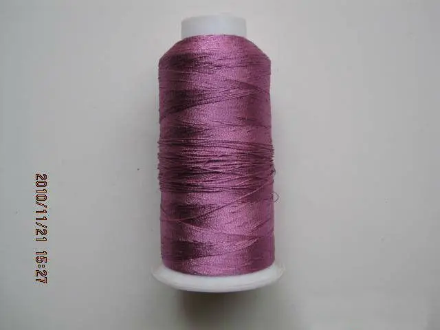 MX-type 125g weight superior quality polyester Metallic Thread & Yarn