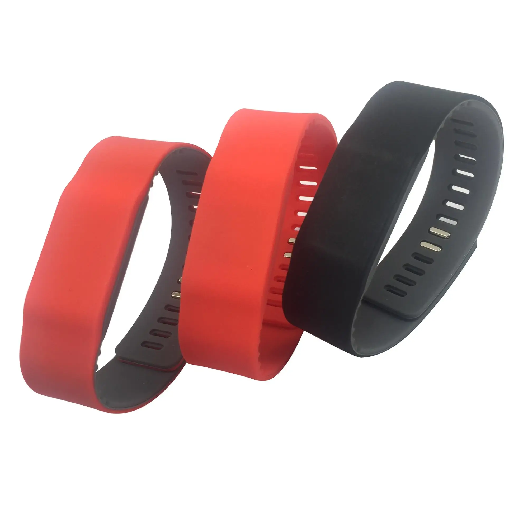 Custom Active Adjustable RFID Silicone Wristband with RFID Chip