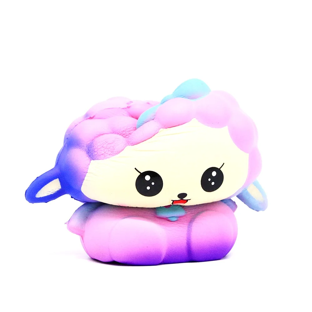 Customized Kawaii Cute Sheep Very Slow Rising PU Squishy Animals Toys
