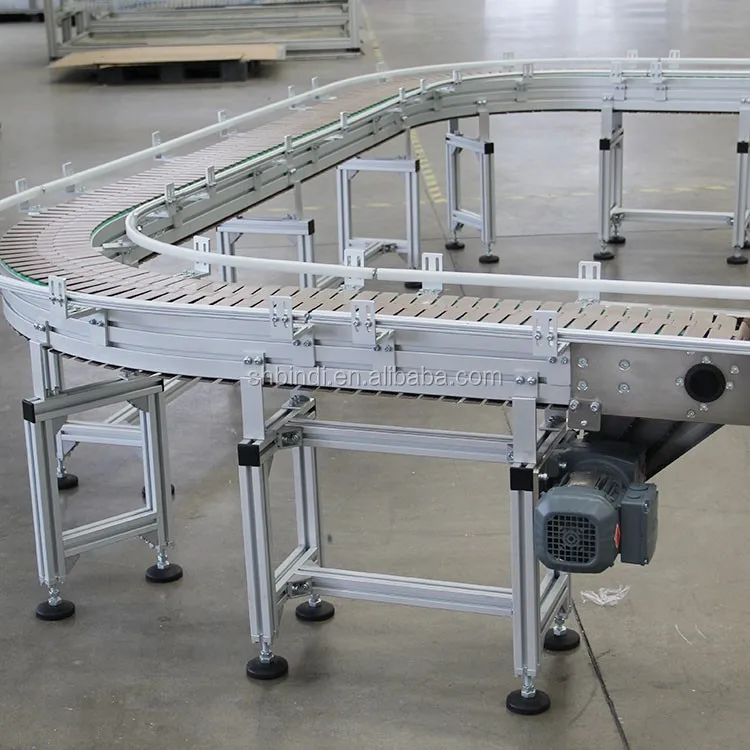Table Top Accumulation Chain Plate Conveyor