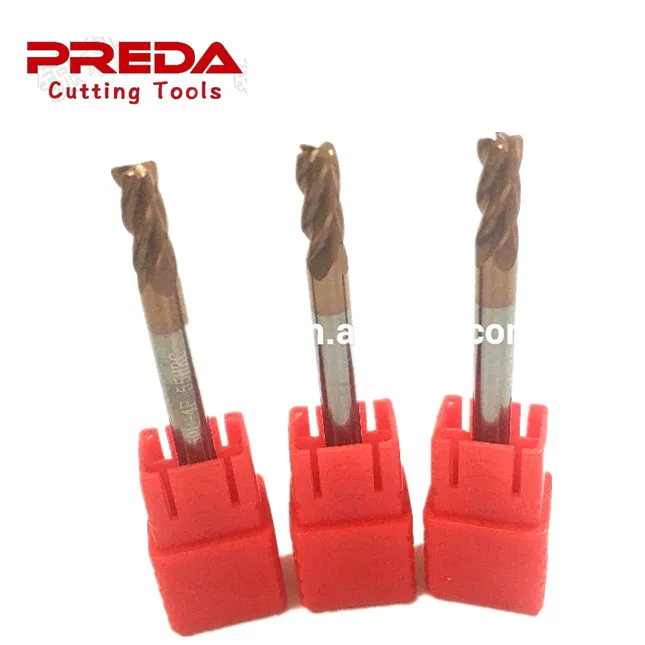 HRC55 Cheap Corner Carbide Radius End Mill for Cutting CNC Machinery Tools