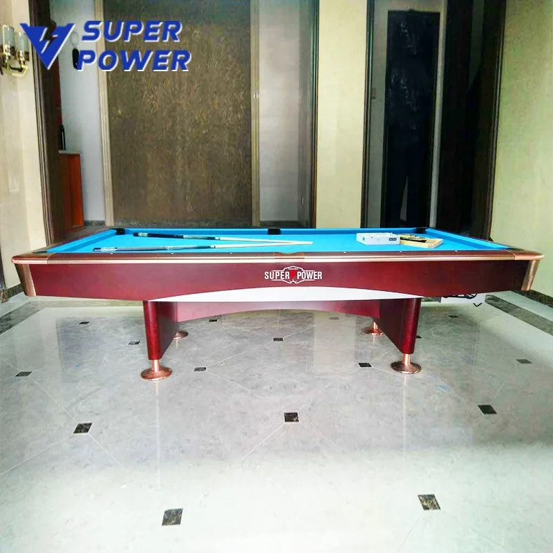 Factory cheap price hotsale 8ft 9ft slate billiard tables portable pool table in Philippine market