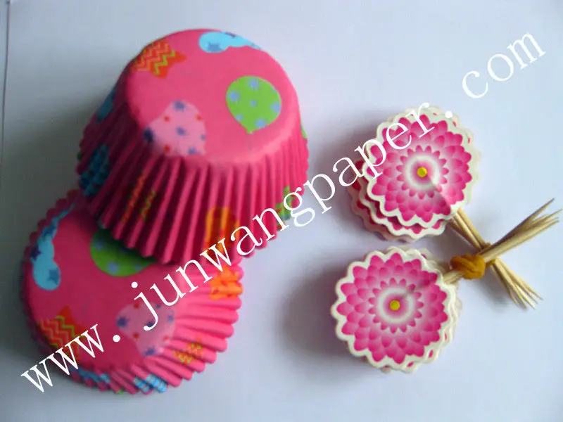 professional manufacturer(JUNWANG PAPER) home delicious creamy baking cupcakes