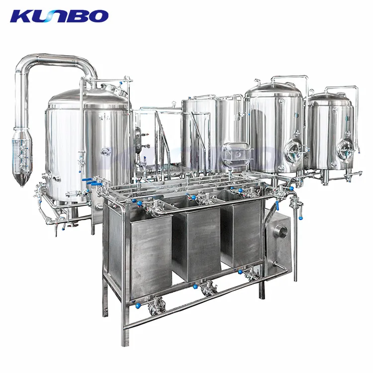 KUNBO Electric Heating Brewhouse Boiler and Beer Brew Kettle