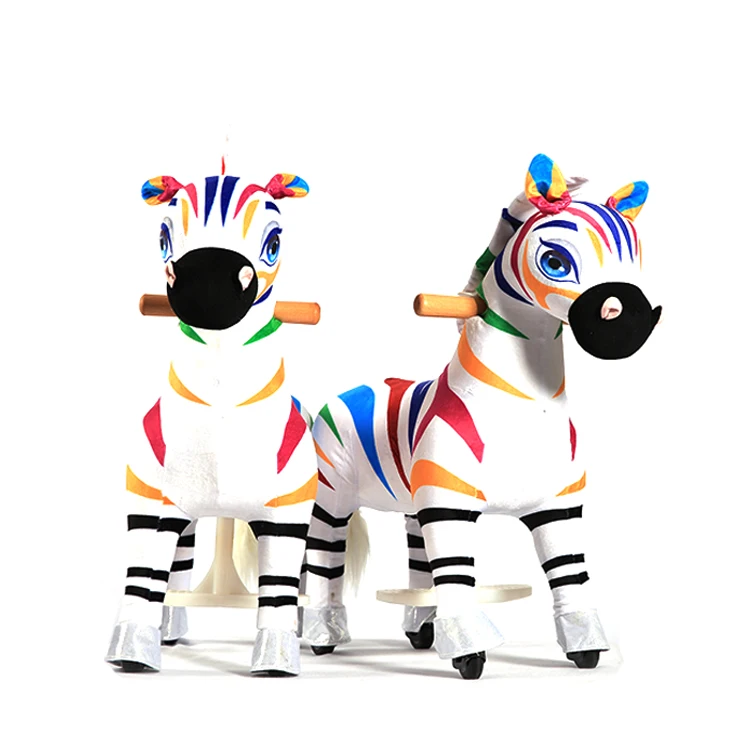 mechanical rides on horse toy pony for family