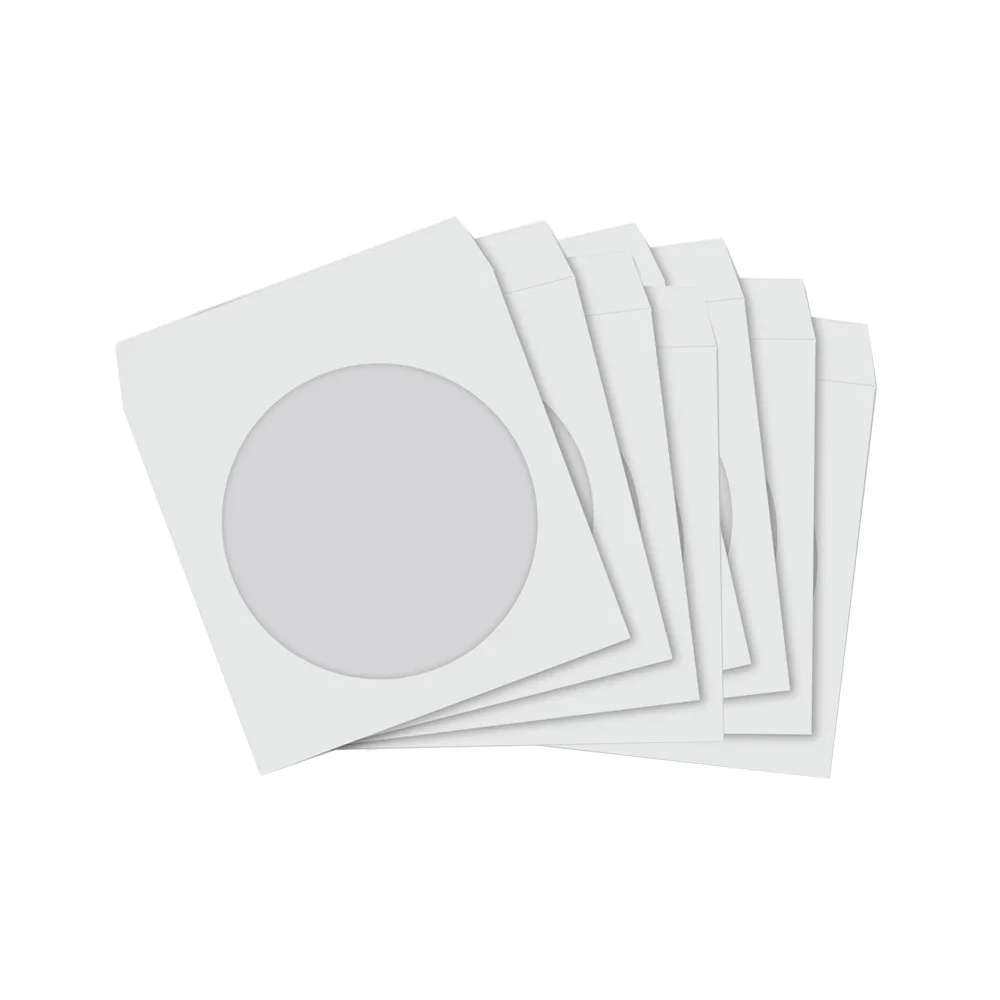 simple cd paper envelope with window