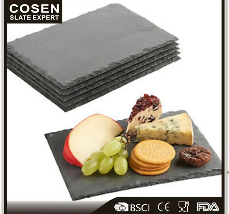 Food Safe Certificate Stone Black Slate Cookware