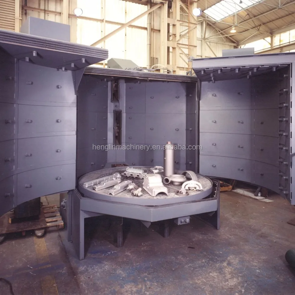 Китай, непрерывный вращающийся стол, дробеструйная очистка, хорошо как DISA